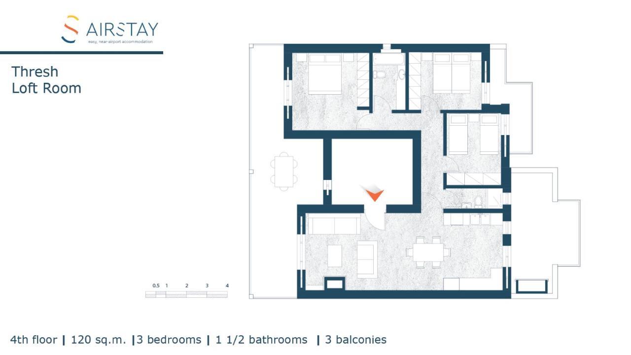 Thresh Apartments Airport By Airstay Spáta Exteriör bild